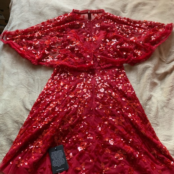 NWT needle and thread mini sequin dress - Picture 4 of 8